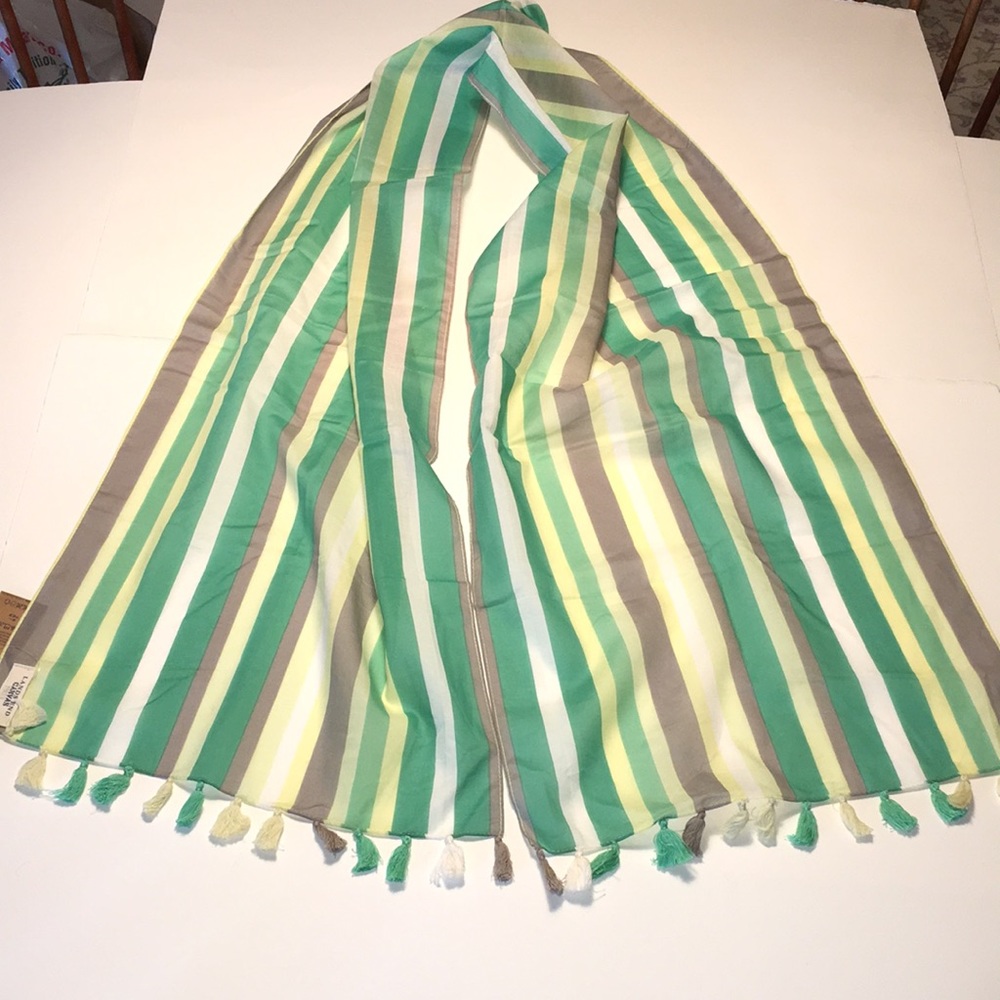 Lands’ End Canvas Scarf NWT